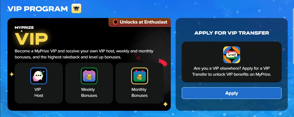 VIP Program and Loyalty Rewards