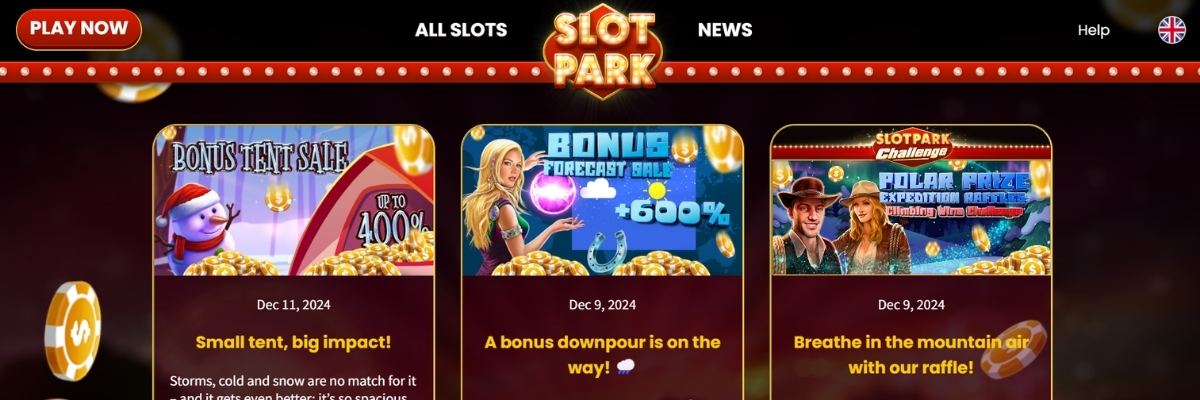 Slotpark Casino Bonus